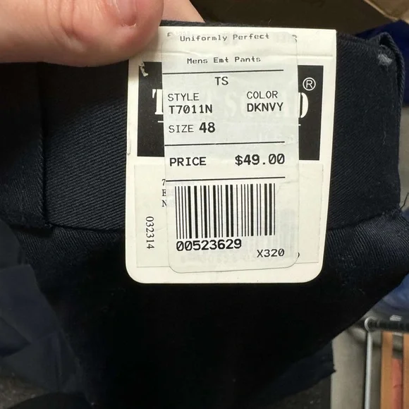 NWT Tact Squad Dark Navy EMS carpenter style working pants multiple sizes - Picture 12 of 12